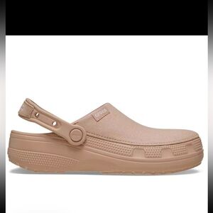 NWT pink crafted crocs